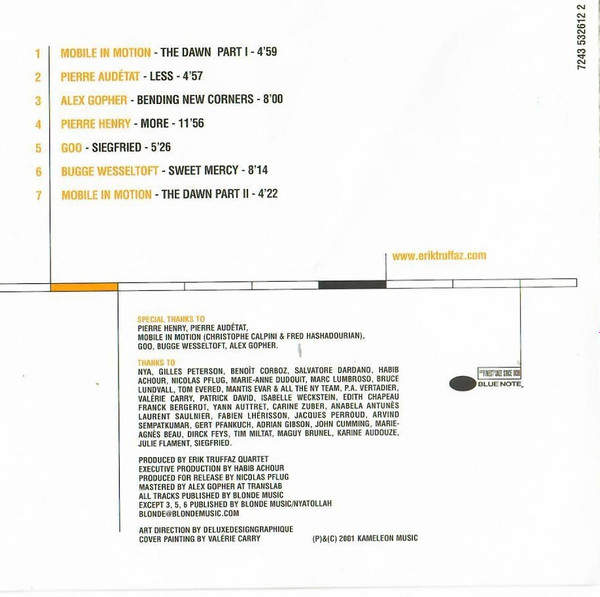 Erik Truffaz with Marcello Giuliani , Patrick Muller - Revisité | Blue Note (532612 2) - 3