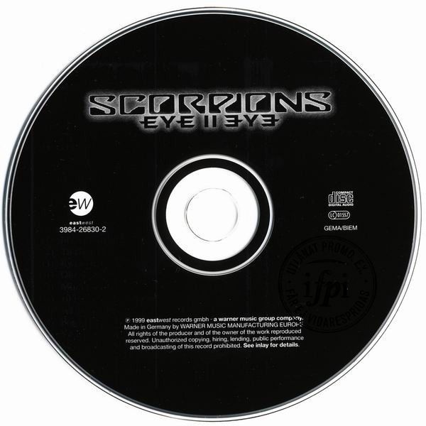 Scorpions - Eye II Eye | Eastwest (3984-26830-2) - 3