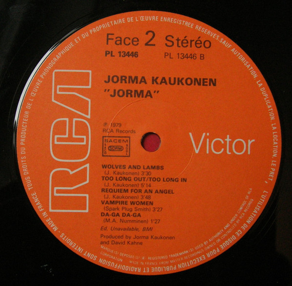 Jorma Kaukonen - Jorma | RCA Victor (PL 13446) - 4 Jorma Kaukonen - Jorma | RCA Victor (PL 13446) - 4