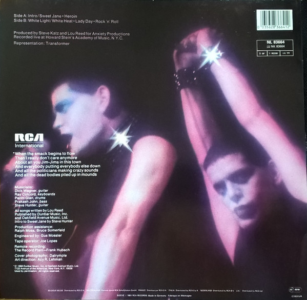 Lou Reed - Rock N Roll Animal | RCA (NL 83664) - 2 Lou Reed - Rock N Roll Animal | RCA (NL 83664) - 2