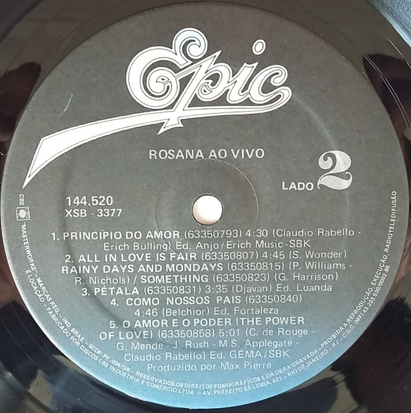Rosana - Rosana Ao Vivo: Vício Fatal | Epic (144520) - 4