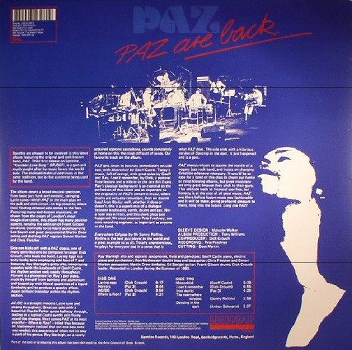 Paz - Paz Are Back | BBE (BBE398ALP) - 2