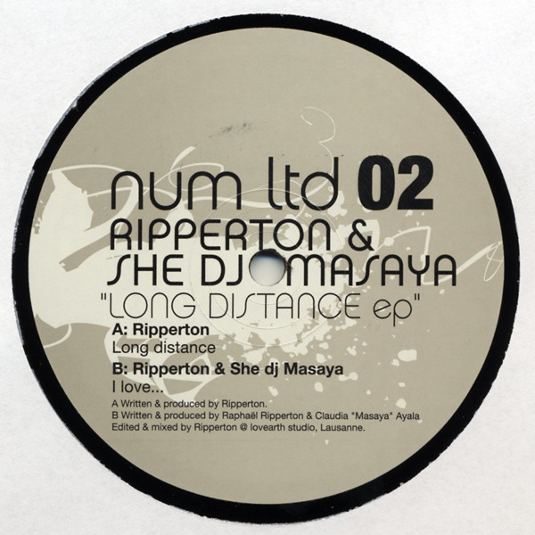Ripperton & Masaya - Long Distance EP | Num Records (num ltd 02)