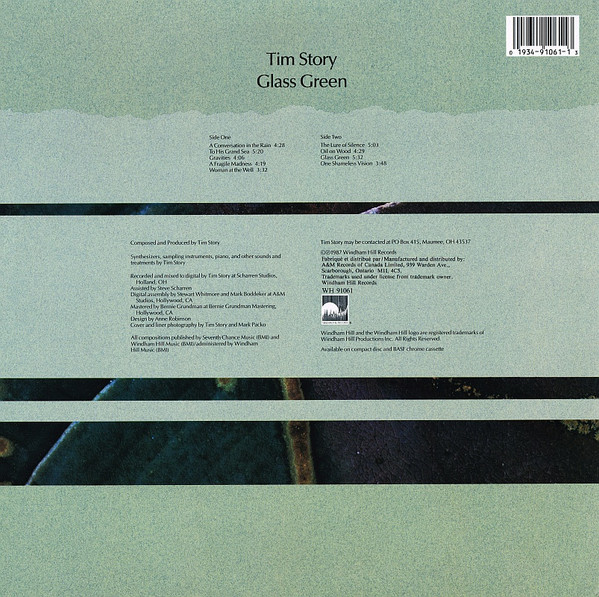 Tim Story - Glass Green | Windham Hill Records (WH-91061) - 2 Tim Story - Glass Green | Windham Hill Records (WH-91061) - 2