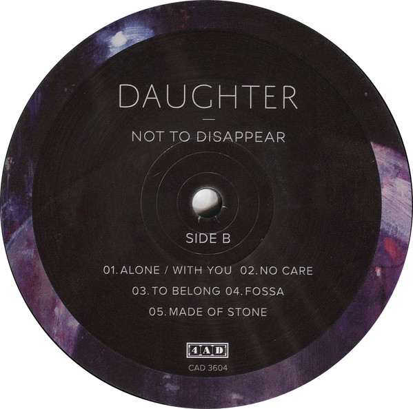 Daughter - Not To Disappear | 4AD (CAD 3604) - main Daughter - Not To Disappear | 4AD (CAD 3604) - main