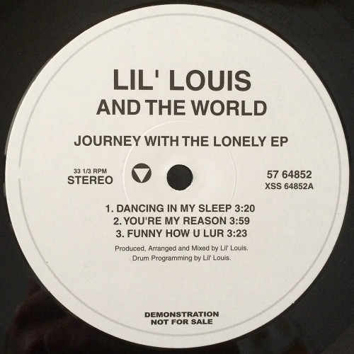 Lil' Louis & The World / Lil' Louis & The Party - Journey With The Lonely EP | Epic (57 64852)