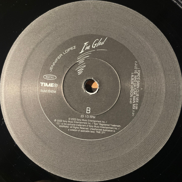 Jennifer Lopez - I'm Glad | TIME (TIME 371) - 4