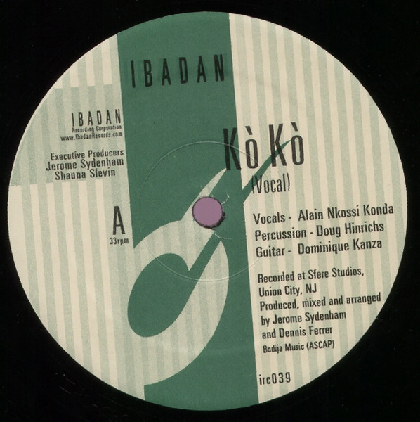 Jerome Sydenham & Dennis Ferrer - Kò Kò (Vocal) & Jehlaz | Ibadan (irc039) - 2