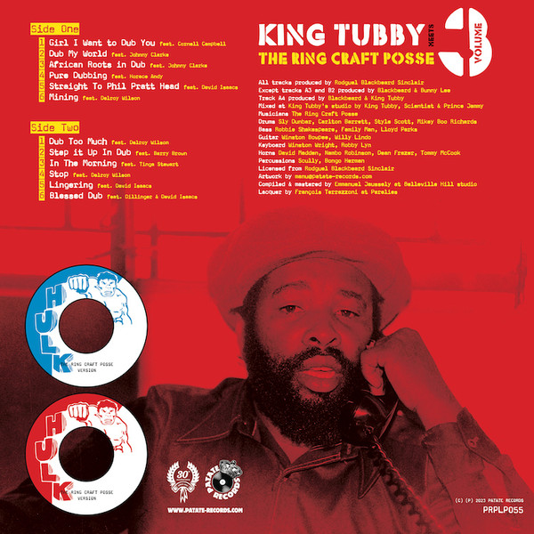 King Tubby Meets The Ring Craft Posse - Dub Too Much (Volume 3) | Patate Records (PRPLP055) - 2 King Tubby Meets The Ring Craft Posse - Dub Too Much (Volume 3) | Patate Records (PRPLP055) - 2