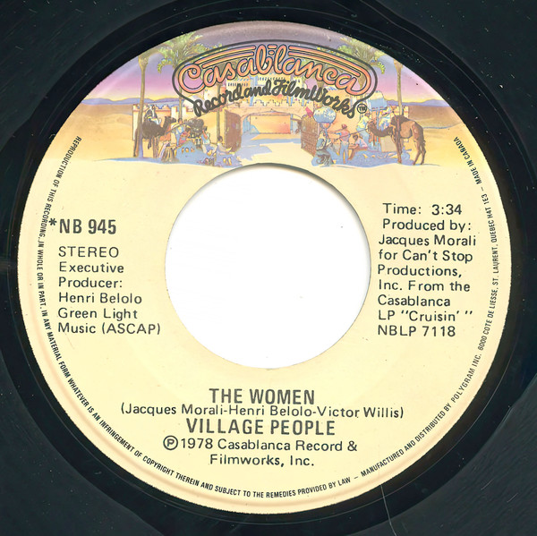 Village People - Y.M.C.A. (7") [Vinyl] | Casablanca (NB 945) - 2