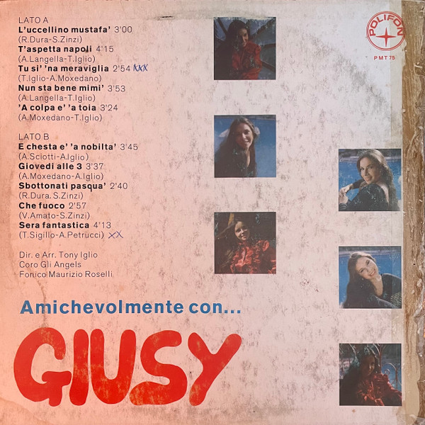 Giusy - Amichevolmente Con... Giusy | Polifon (PMT 75) - 2 Giusy - Amichevolmente Con... Giusy | Polifon (PMT 75) - 2