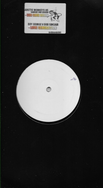Arctic Monkeys Vs. Sander van Doorn / Boy George Vs. Bob Sincair - Sun Goes Down / Love Generation | Not On Label (svdmonk 001) - main Arctic Monkeys Vs. Sander van Doorn / Boy George Vs. Bob Sincair - Sun Goes Down / Love Generation | Not On Label (svdmonk 001) - main