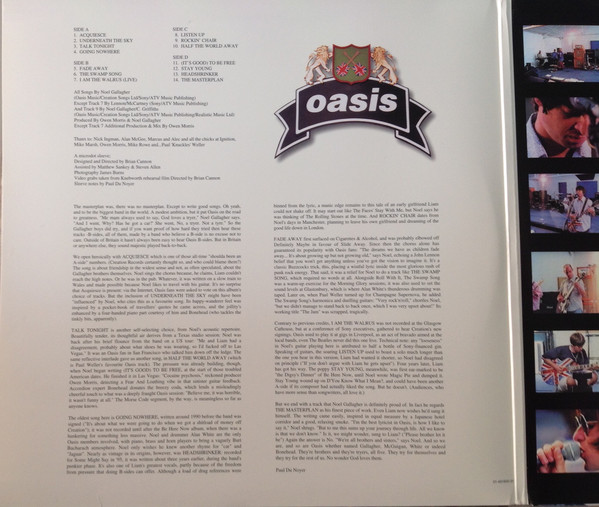 Oasis - The Masterplan | Helter Skelter (HES 491830 1) - 2