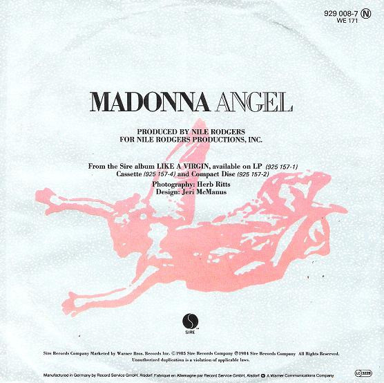 Madonna - Angel | Sire (929 008-7) - 2