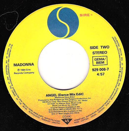 Madonna - Angel | Sire (929 008-7) - 4