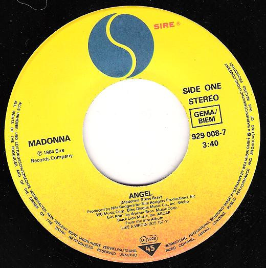Madonna - Angel | Sire (929 008-7) - 3