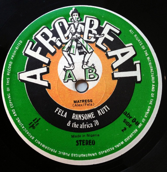Fela Kuti & Africa 70 - Noise For Vendor Mouth | Afro Beat (ABR 0-11) - 4