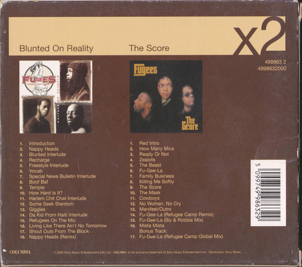 Fugees - Blunted On Reality / The Score | Columbia (499863 2) - 2