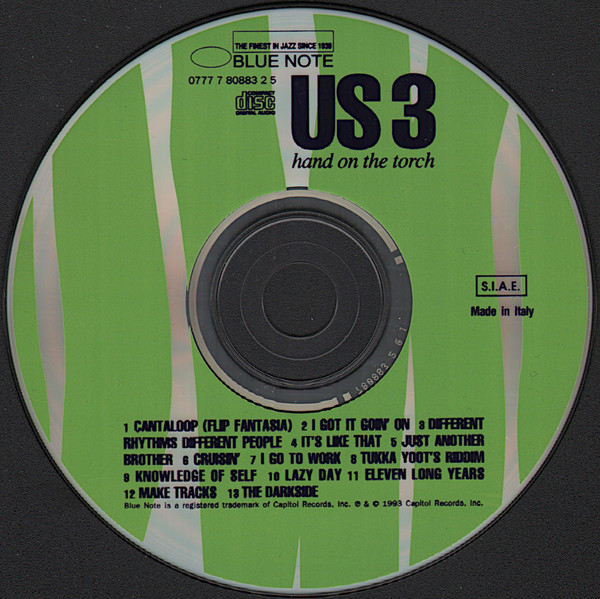 Us3 - Hand On The Torch | Blue Note (0777 7 80883 2 5) - 3 Us3 - Hand On The Torch | Blue Note (0777 7 80883 2 5) - 3