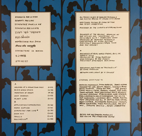 Parquet Courts - Sympathy For Life | Rough Trade (RT0199LPX) - 2 Parquet Courts - Sympathy For Life | Rough Trade (RT0199LPX) - 2