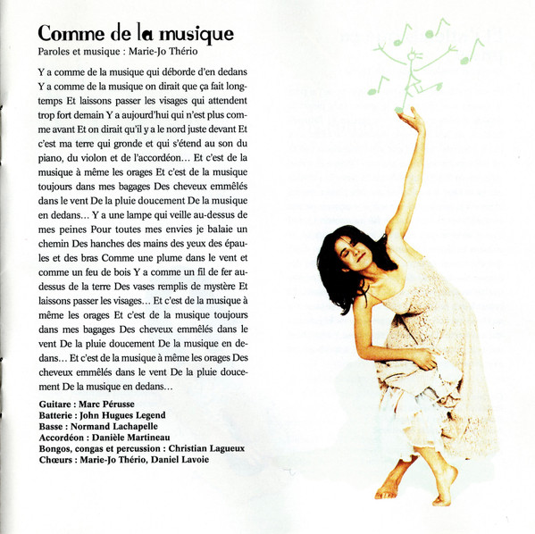 Marie-Jo Thério - Comme De La Musique | Gestion Son Image (GSIC-996) - 3