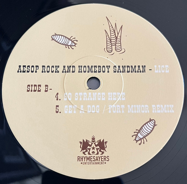 Aesop Rock & Homeboy Sandman - Lice | Rhymesayers Entertainment (RSE0339-1) - 4