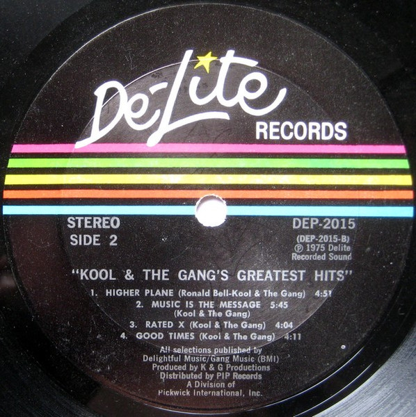 Kool & The Gang - Greatest Hits | De-Lite Records (DEP-2015) - 4 Kool & The Gang - Greatest Hits | De-Lite Records (DEP-2015) - 4