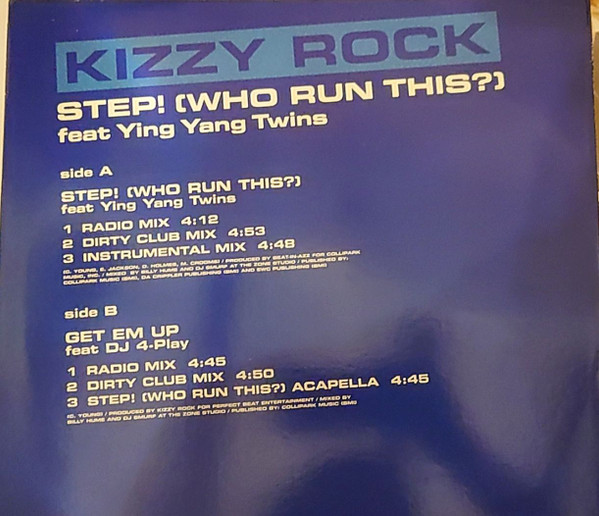 DJ Kizzy Rock - Step! (Who Run This?) | Koch Records (KOC-SI-8668) - 2