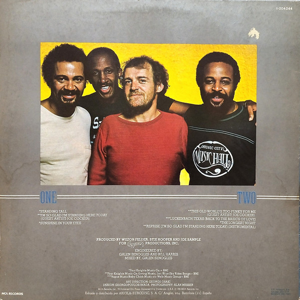 The Crusaders - Standing Tall | MCA Records (I-204044) - 2 The Crusaders - Standing Tall | MCA Records (I-204044) - 2