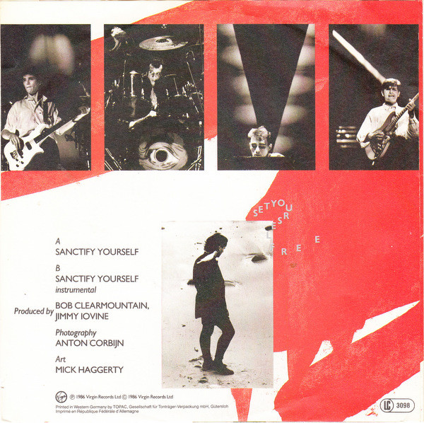 Simple Minds - Sanctify Yourself | Virgin (107 919) - 2