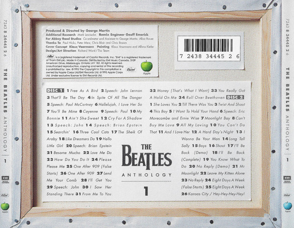 The Beatles - Anthology 1 (2CD) [CD] | Apple Records (7243 8 34445 2 6) - 2