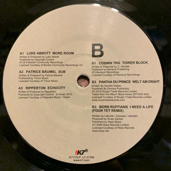 Apparat - DJ-Kicks | !K7 Records (!K7270LP) - 4 Apparat - DJ-Kicks | !K7 Records (!K7270LP) - 4