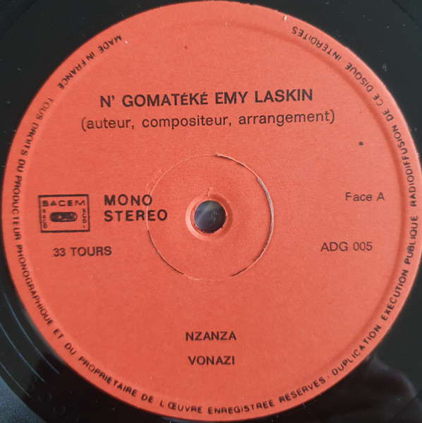 Laskino Ngomateke - N'Gomatéké Emy Laskin | Aerodisques (ADG 005) - 3