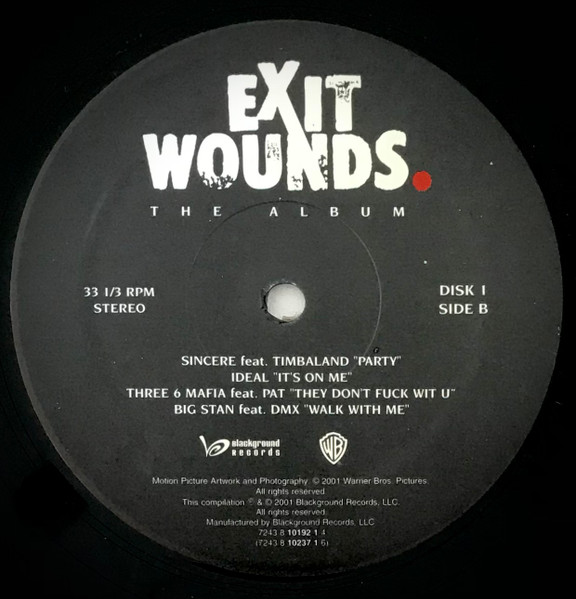 Various - Exit Wounds The Album | Blackground Records (7243 8 1019 2 1 4) - 4 Various - Exit Wounds The Album | Blackground Records (7243 8 1019 2 1 4) - 4