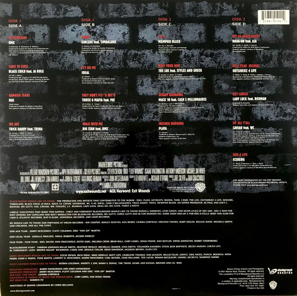 Various - Exit Wounds The Album | Blackground Records (7243 8 1019 2 1 4) - 2 Various - Exit Wounds The Album | Blackground Records (7243 8 1019 2 1 4) - 2