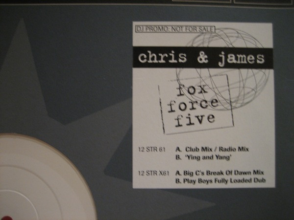 Chris & James - Fox Force Five | Stress Records (12 STR 61 / 12 STRX 61)