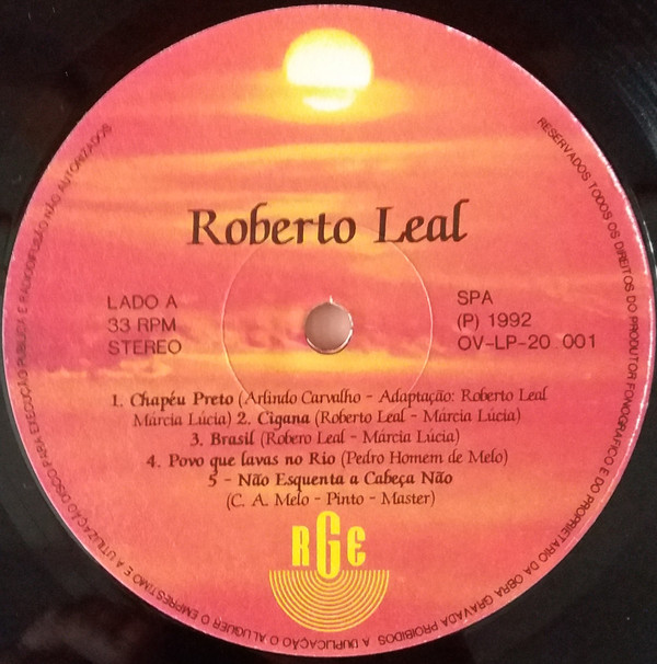 Roberto Leal - Rumo Ao Futuro | Ovação (OV-LP-20 001) - 2 Roberto Leal - Rumo Ao Futuro | Ovação (OV-LP-20 001) - 2