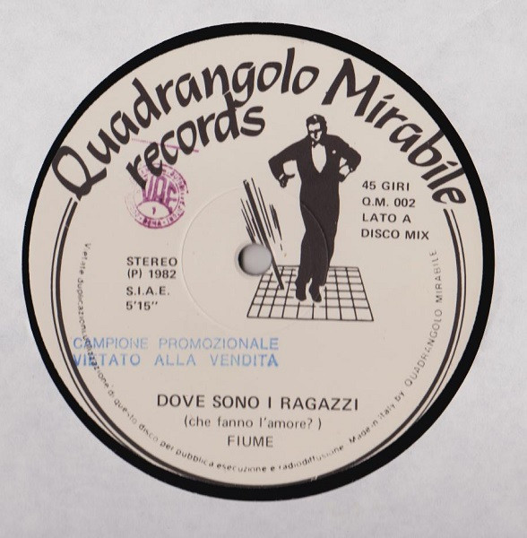 Raffaele Fiume - Dove Sono I Ragazzi? (Che Fanno L'Amore) | Quadrangolo Mirabile Records (QM 002) - 3