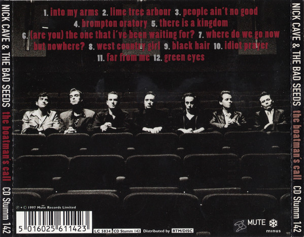 Nick Cave & The Bad Seeds - The Boatman's Call | Mute (CD Stumm 142) - 2 Nick Cave & The Bad Seeds - The Boatman's Call | Mute (CD Stumm 142) - 2