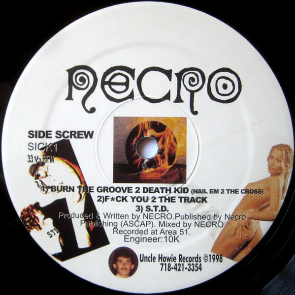 Necro - Cockroaches EP | Uncle Howie Records (SICK1) - 4 Necro - Cockroaches EP | Uncle Howie Records (SICK1) - 4