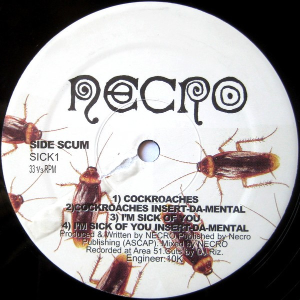 Necro - Cockroaches EP | Uncle Howie Records (SICK1) - 3 Necro - Cockroaches EP | Uncle Howie Records (SICK1) - 3