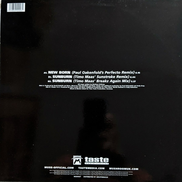 Muse - New Born (Paul Oakenfold's Perfecto Remix) | Mushroom (MUSH92T) - 2