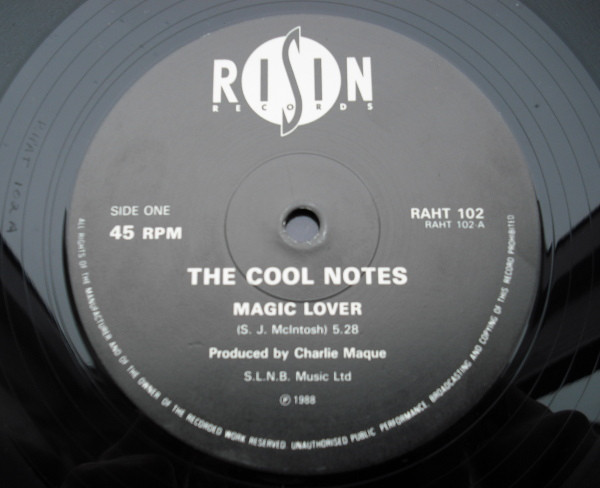 The Cool Notes - Magic Lover | Risin Records (RAHT 102) - 3