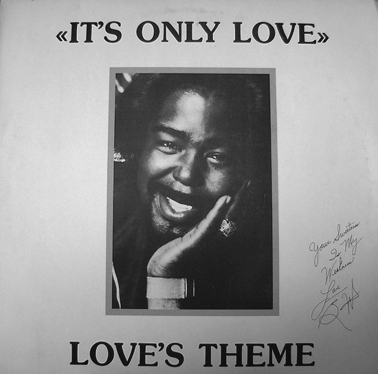 Moorfunk's Orchestra Featuring Barry White - It's Only Love / Love's Theme | Gherkin Records (GKE 1010) - main Moorfunk's Orchestra Featuring Barry White - It's Only Love / Love's Theme | Gherkin Records (GKE 1010) - main