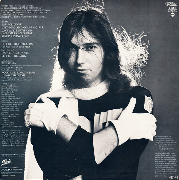 Jim Steinman - Bad For Good | Cleveland International Records (84361) - 2