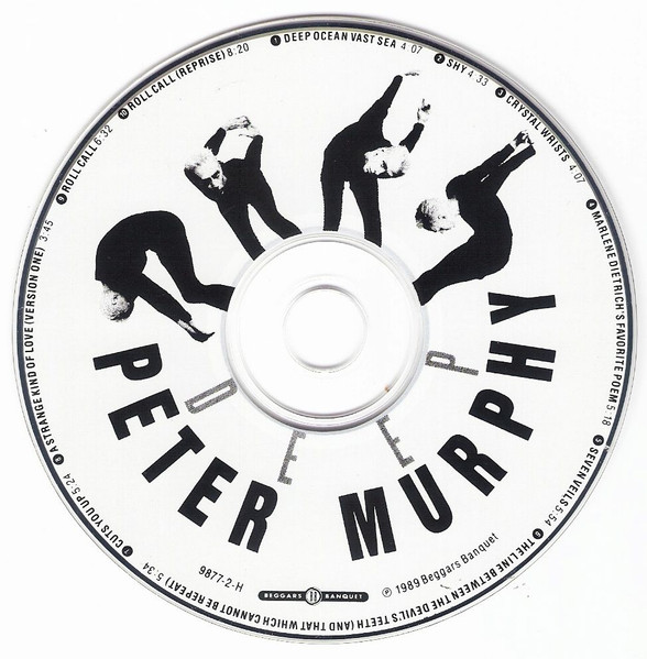 Peter Murphy - Deep CD | Beggars Banquet (9877-2-H) - 3
