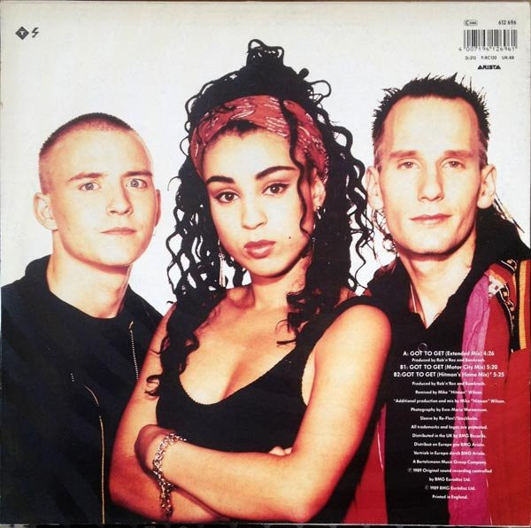 Rob 'N' Raz Featuring Leila K - Got To Get | Arista (612 696) - 2 Rob 'N' Raz Featuring Leila K - Got To Get | Arista (612 696) - 2