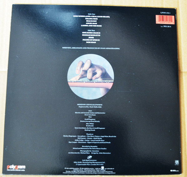 Joan Armatrading - Sleight Of Hand | A&M Records (395130- 1) - 2 Joan Armatrading - Sleight Of Hand | A&M Records (395130- 1) - 2