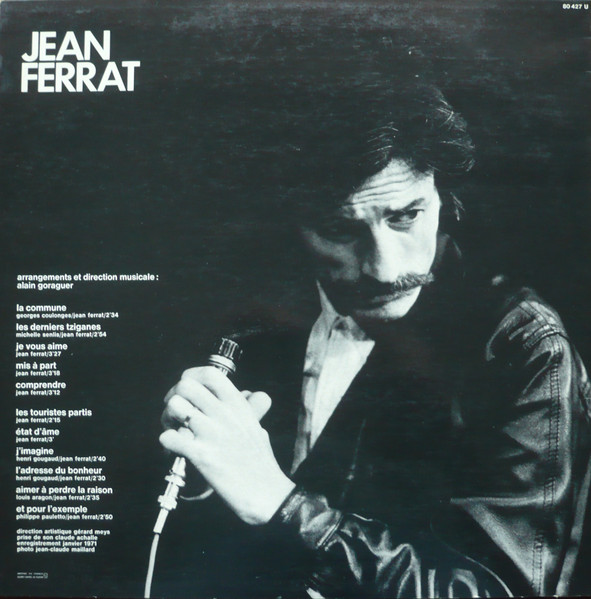 Jean Ferrat - Jean Ferrat | Barclay (80.427) - 3 Jean Ferrat - Jean Ferrat | Barclay (80.427) - 3