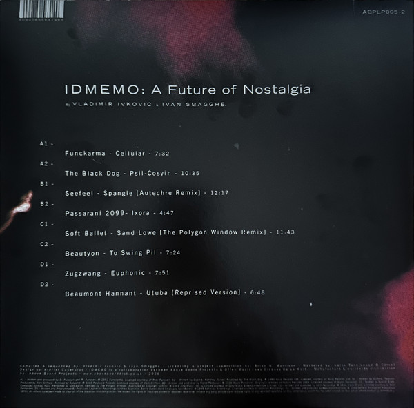 Vladimir Ivkovic & Ivan Smagghe - IDMEMO: A Future Of Nostalgia - Vol. 2 | Above Board Projects (ABPLP005-2) - 2 Vladimir Ivkovic & Ivan Smagghe - IDMEMO: A Future Of Nostalgia - Vol. 2 | Above Board Projects (ABPLP005-2) - 2